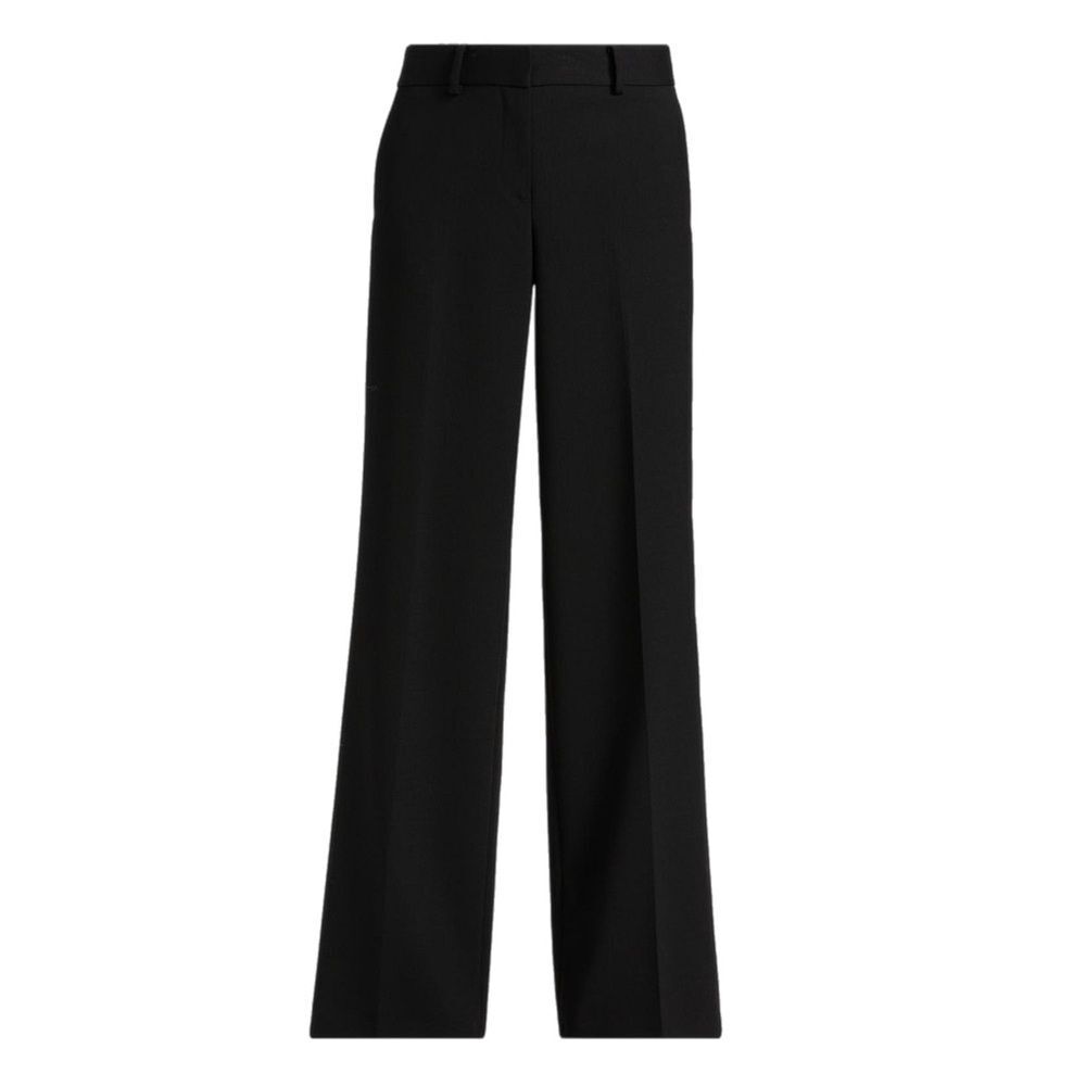MICHAEL Michael Kors Stretch Wool Blend Wide-Leg Pants - Size 6